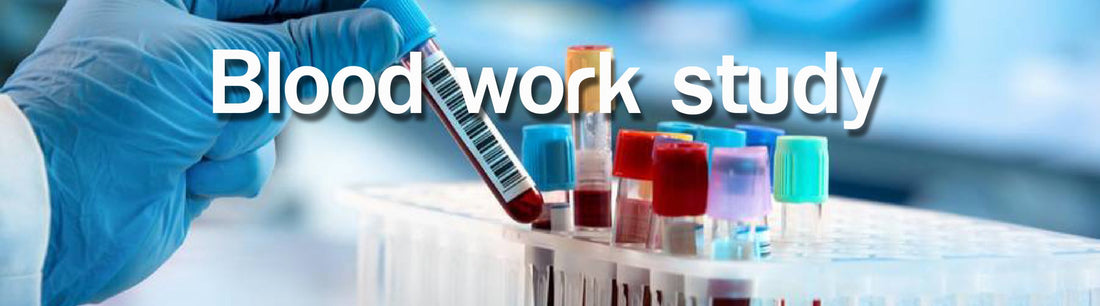 Blood work study banner