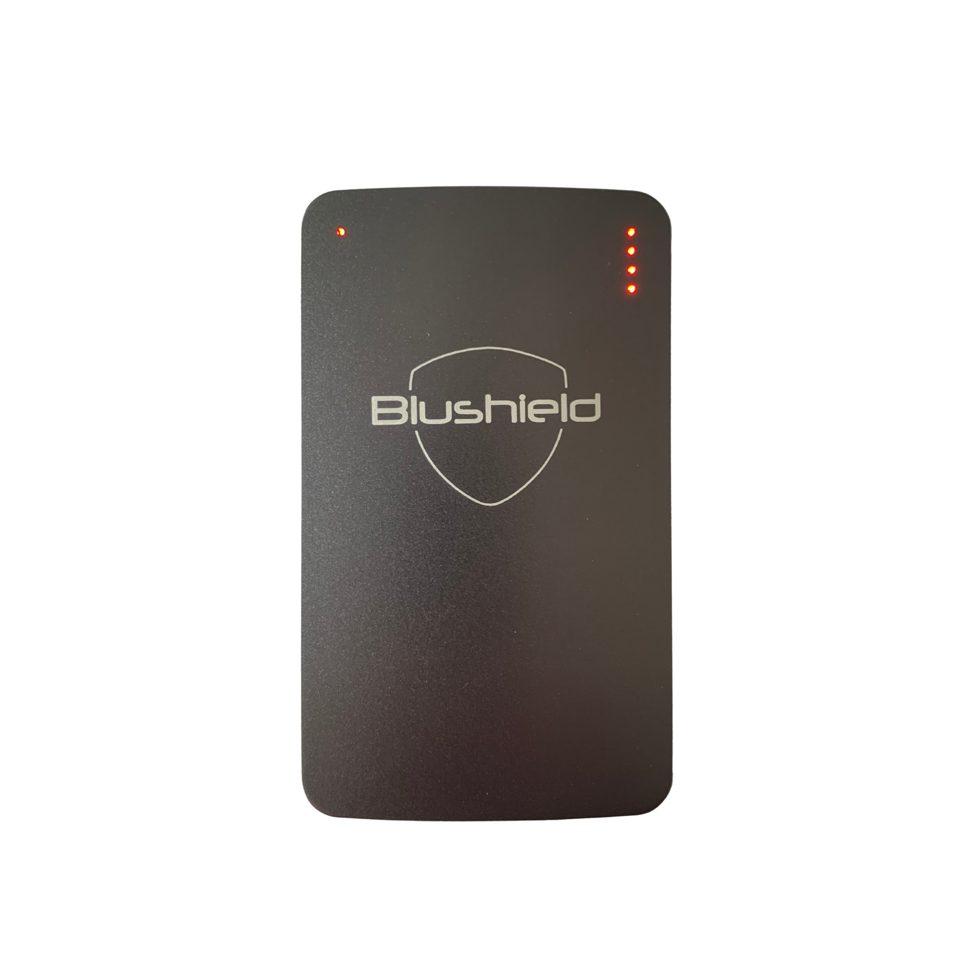 Black Blushield Ultimate Portable device on a white background