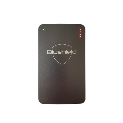 Black Blushield Ultimate Portable device on a white background