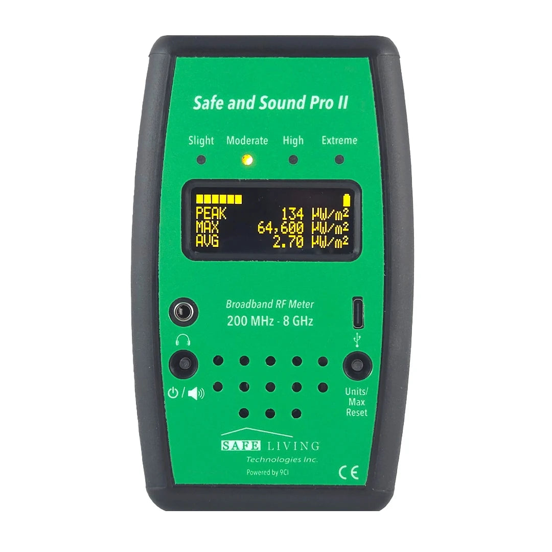 Safe and Sound Pro II rechargeable RF meter