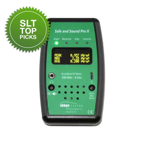 Safe and Sound Pro II RF Meter (Rechargeable)