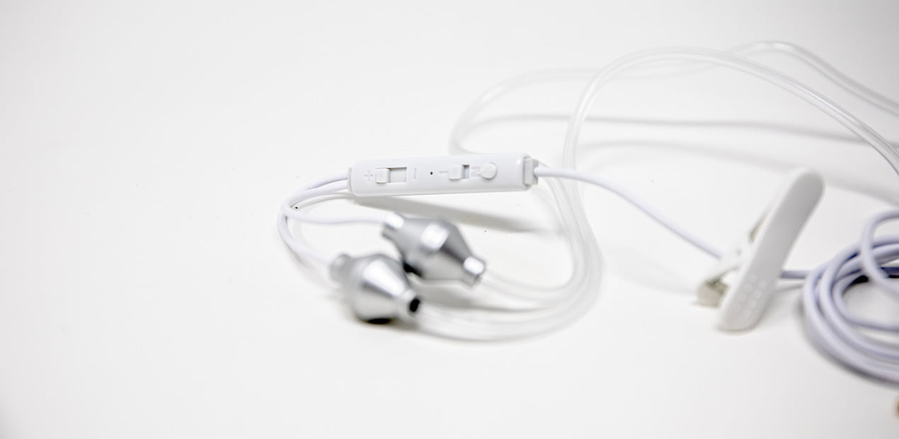 AirTube Click to Call Button closeup